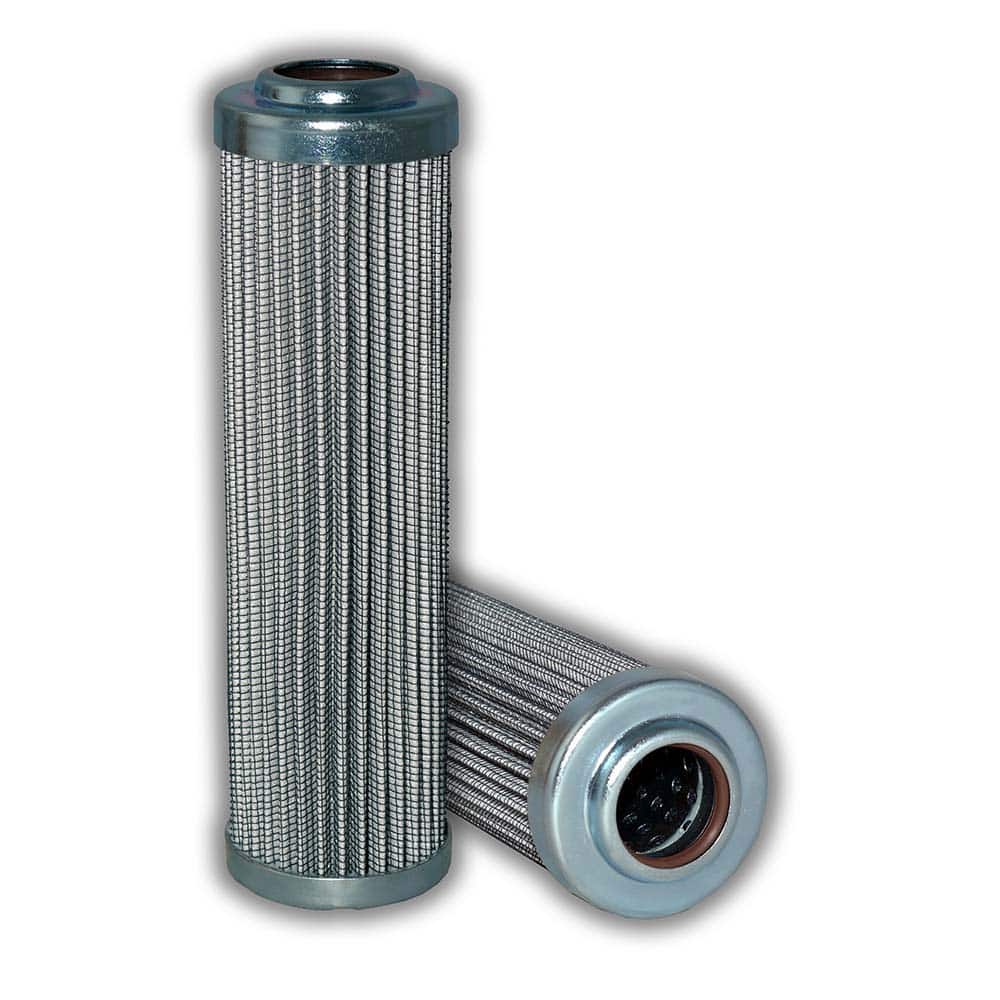 Replacement/Interchange Hydraulic Filter Element: Microglass, 10  µ