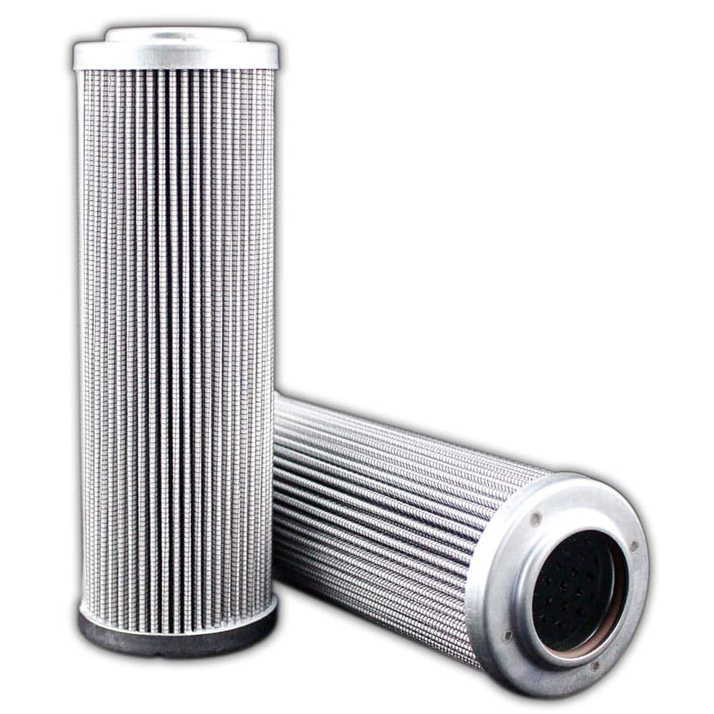 Replacement/Interchange Hydraulic Filter Element: Microglass, 10  µ