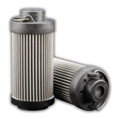 Replacement/Interchange Hydraulic Filter Element: Stainless Steel Fiber, 10  µ