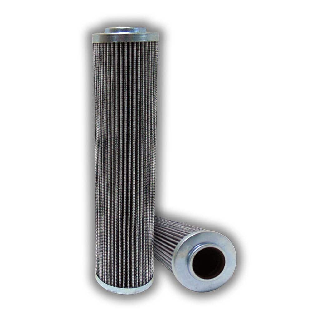 Replacement/Interchange Hydraulic Filter Element: Microglass, 10  µ