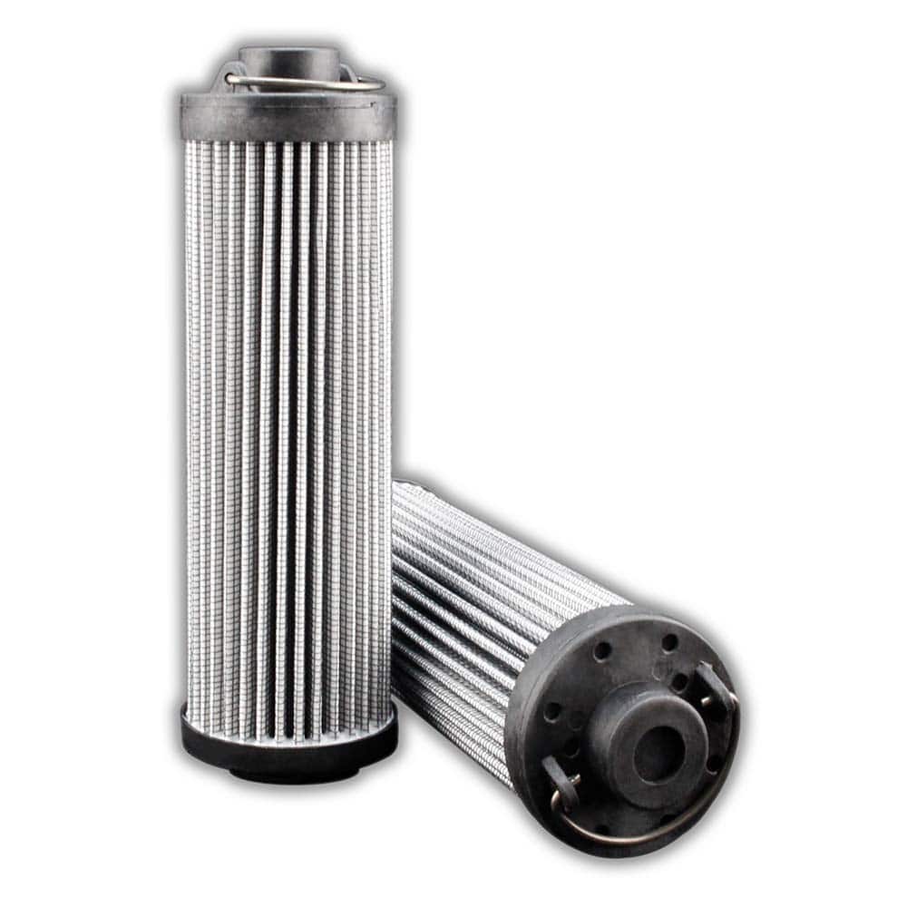Replacement/Interchange Hydraulic Filter Element: Microglass, 10  µ