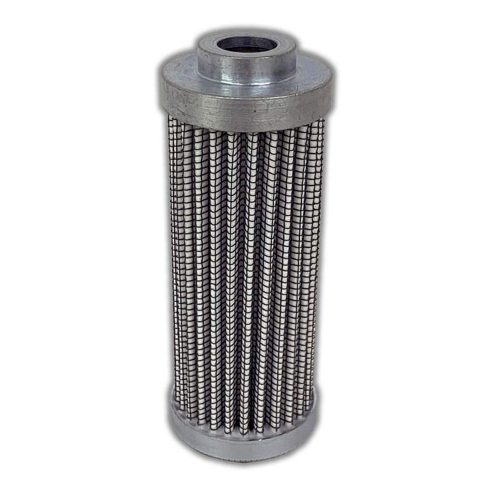 Replacement/Interchange Hydraulic Filter Element: Microglass, 10  µ