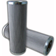 Replacement/Interchange Hydraulic Filter Element: Microglass, 10  µ