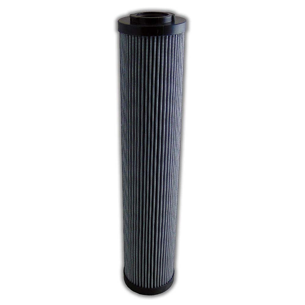 Replacement/Interchange Hydraulic Filter Element: Microglass, 10  µ