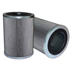 Replacement/Interchange Hydraulic Filter Element: Microglass, 10  µ