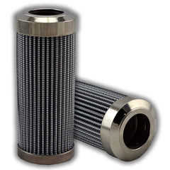 Replacement/Interchange Hydraulic Filter Element: Microglass, 10  µ