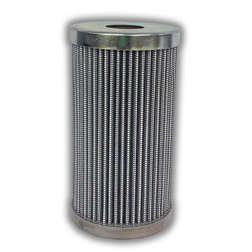 Replacement/Interchange Hydraulic Filter Element: Microglass, 10  µ