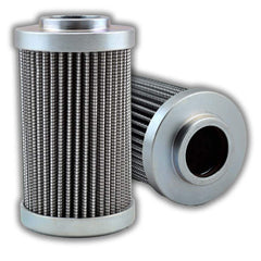 Replacement/Interchange Hydraulic Filter Element: Microglass, 10  µ