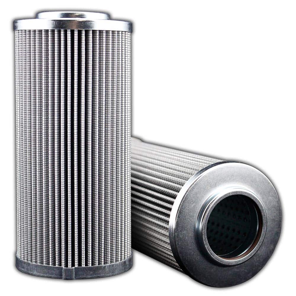 Replacement/Interchange Hydraulic Filter Element: Microglass, 10  µ