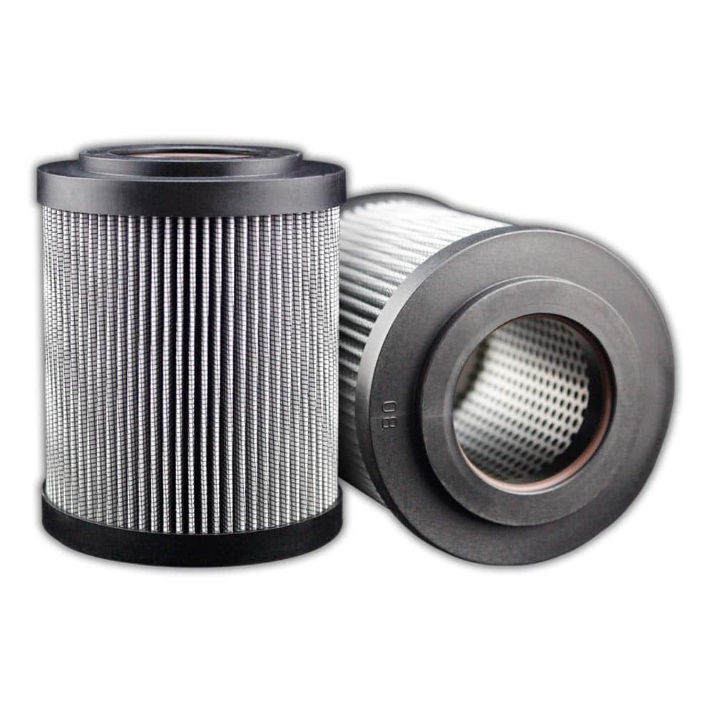 Replacement/Interchange Hydraulic Filter Element: Microglass, 25  µ