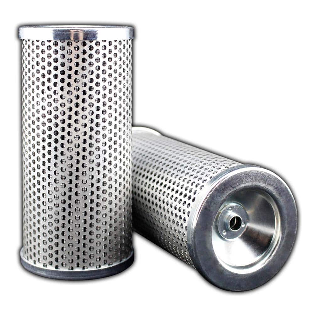 Replacement/Interchange Hydraulic Filter Element: Microglass, 10  µ
