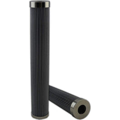 Replacement/Interchange Hydraulic Filter Element: Microglass, 10  µ