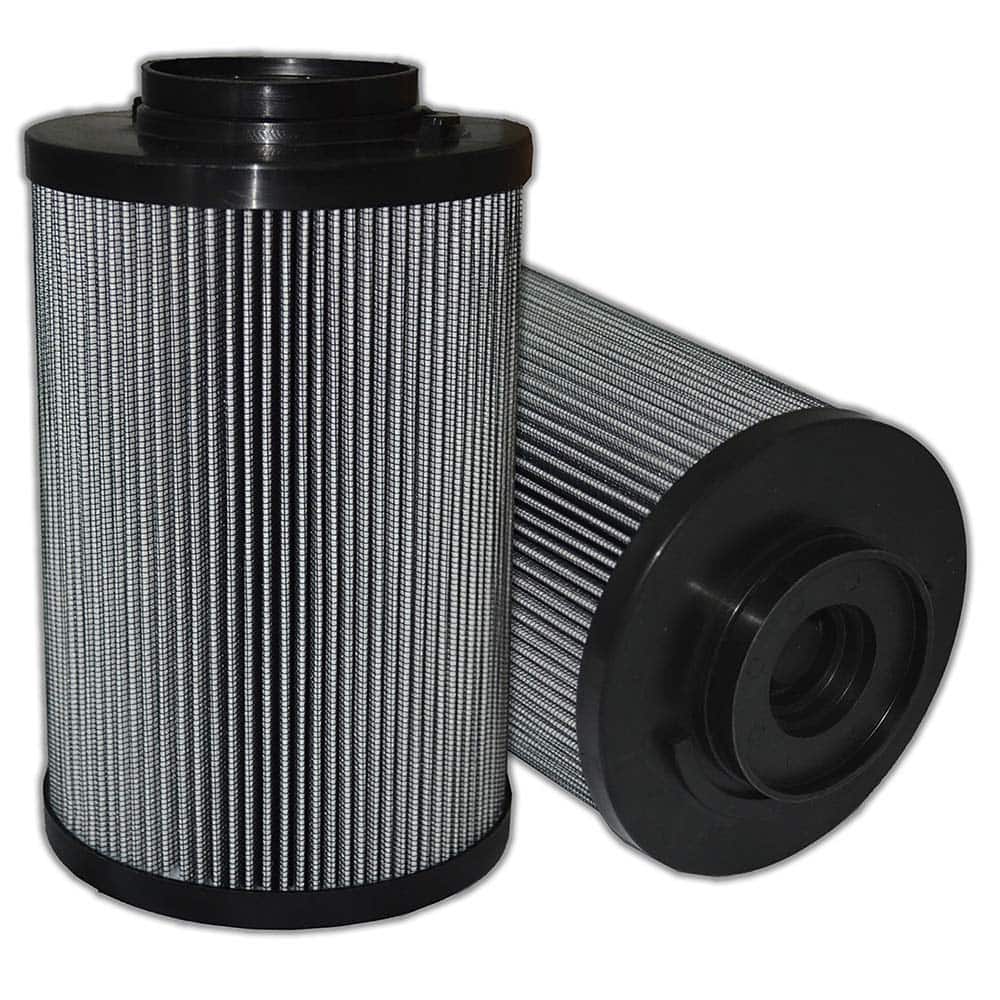 Replacement/Interchange Hydraulic Filter Element: Microglass, 10  µ