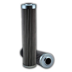 Replacement/Interchange Hydraulic Filter Element: Microglass, 10  µ