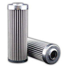 Replacement/Interchange Hydraulic Filter Element: Microglass, 10  µ