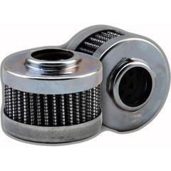 Replacement/Interchange Hydraulic Filter Element: Microglass, 10  µ