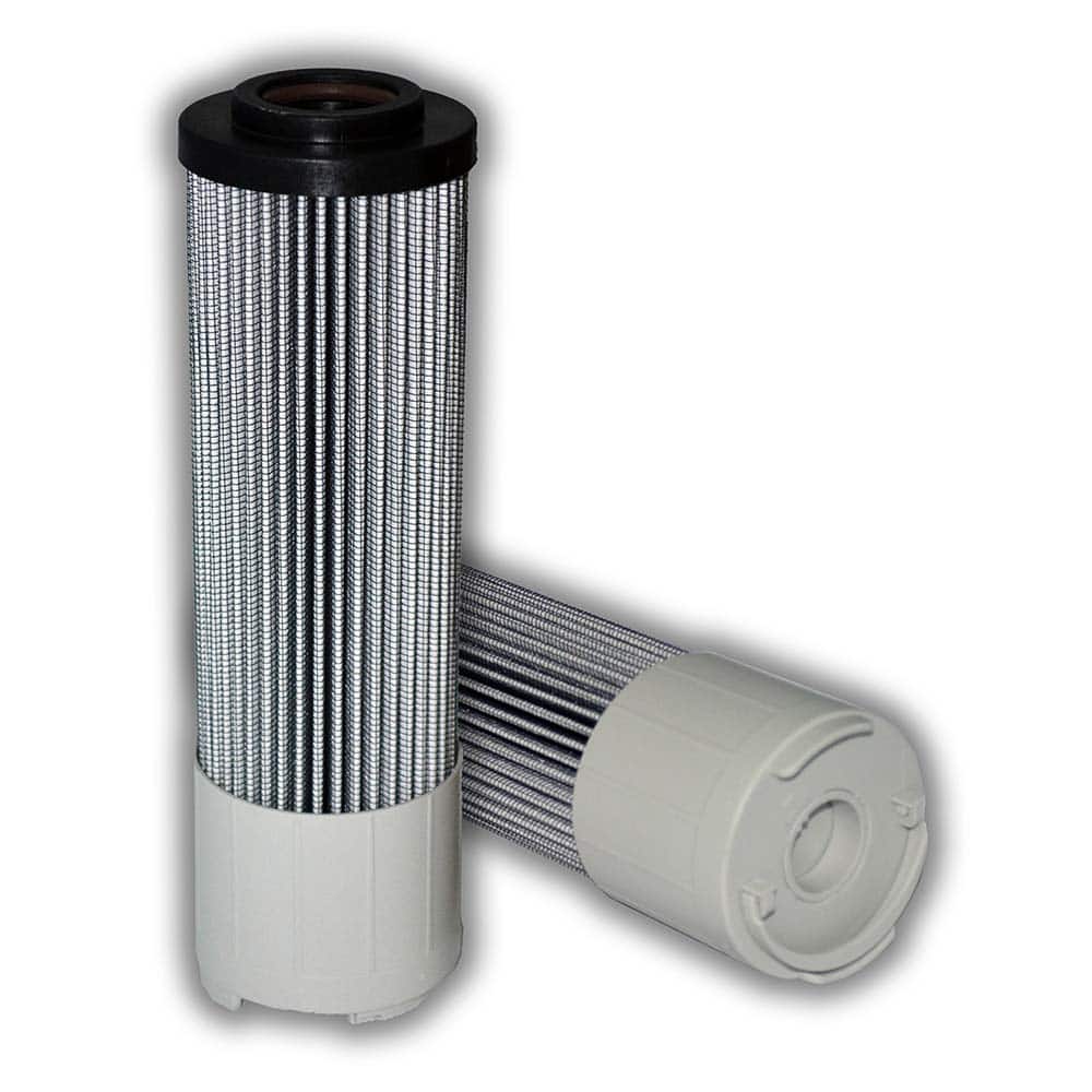 Replacement/Interchange Hydraulic Filter Element: Microglass, 10  µ