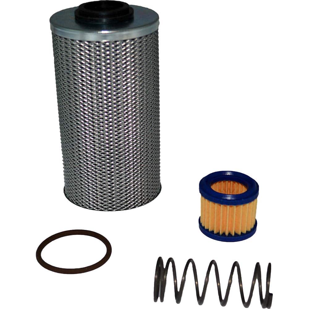 Replacement/Interchange Hydraulic Filter Element: Microglass, 10  µ