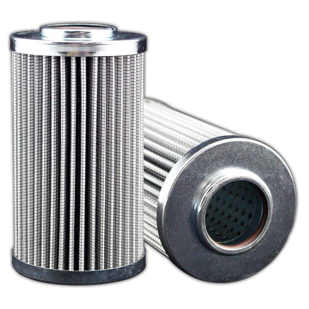 Replacement/Interchange Hydraulic Filter Element: Microglass, 10  µ
