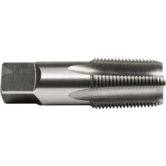 ‎3/8″- 18 4 Flute Union Butterfield HSS Bright NPT Pipe Tap ANSI E-code # 15413/8X18 - Exact Industrial Supply