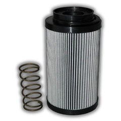 Replacement/Interchange Hydraulic Filter Element: Microglass, 10  µ
