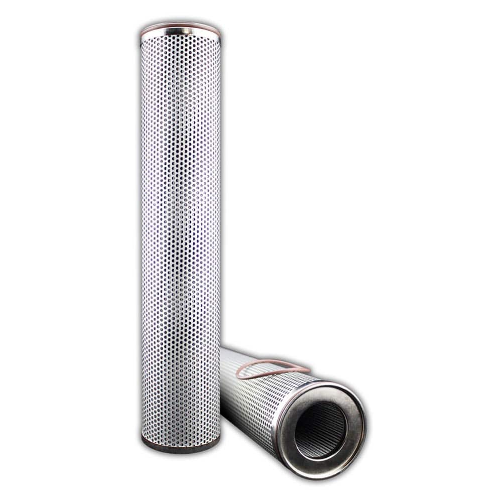 Replacement/Interchange Hydraulic Filter Element: Microglass, 10  µ