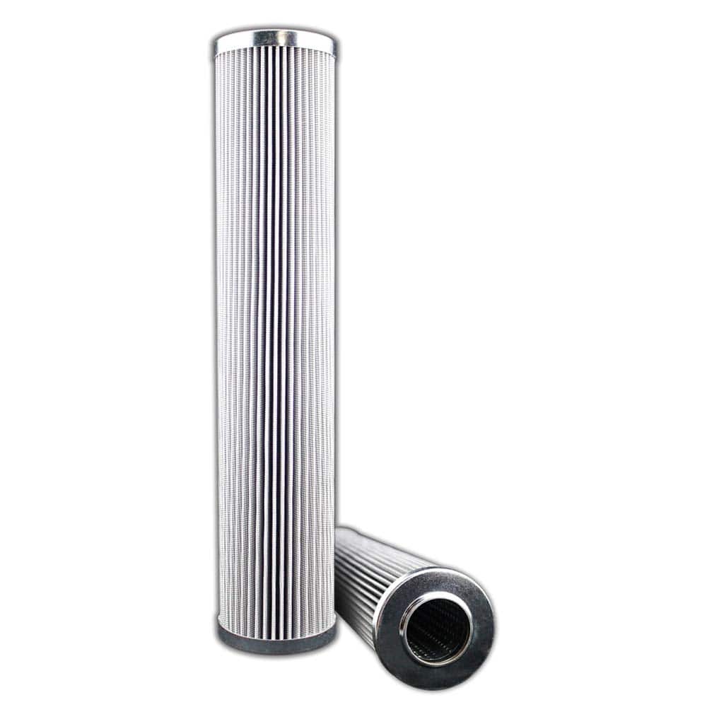Replacement/Interchange Hydraulic Filter Element: Microglass, 10  µ