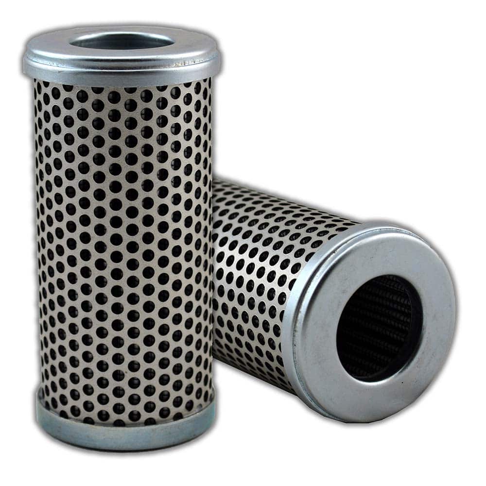 Replacement/Interchange Hydraulic Filter Element: Microglass, 10  µ