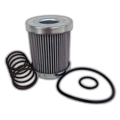 Replacement/Interchange Hydraulic Filter Element: Microglass, 25  µ