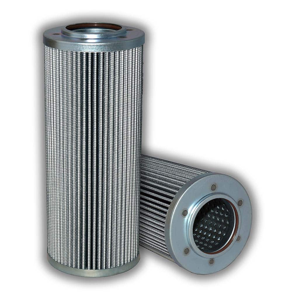 Replacement/Interchange Hydraulic Filter Element: Microglass, 10  µ