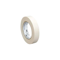 Masking Tape: 72 mm Wide, 60.14 yd Long, 5.4 mil Thick, Tan Crepe Paper, Rubber Adhesive, 23 lb/in Tensile Strength