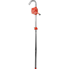 Hand-Operated Drum Pumps; Pump Type: Manual; Rotary; Ounces per Stroke: 64.00; For Use With: Barrels; Small Tanks; Drums; Overall Length (Inch): 40; Drum Size: Up to 55 gal; Gpm: 10.00