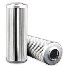 Replacement/Interchange Hydraulic Filter Element: Microglass, 10  µ