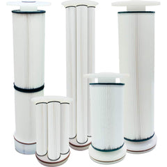 Hayward - Cartridge Filters; Style: Pleated ; Length (Inch): 30 ; Length (Decimal Inch): 30.0000 ; Outside Diameter (Decimal Inch): 7.7500 ; Outside Diameter (Inch): 7-3/4 ; Micron Rating: 0 - Exact Industrial Supply