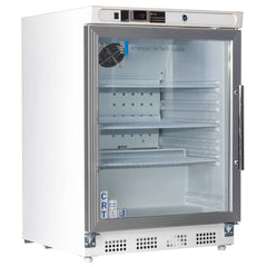 American BioTech Supply - Laboratory Refrigerators and Freezers; Type: Controlled Room Temperature Cabinet ; Volume Capacity: 4.6 Cu. Ft. ; Minimum Temperature (C): 20.00 ; Maximum Temperature (C): 25.00 ; Width (Inch): 23-3/4 ; Depth (Inch): 25-1/2 - Exact Industrial Supply