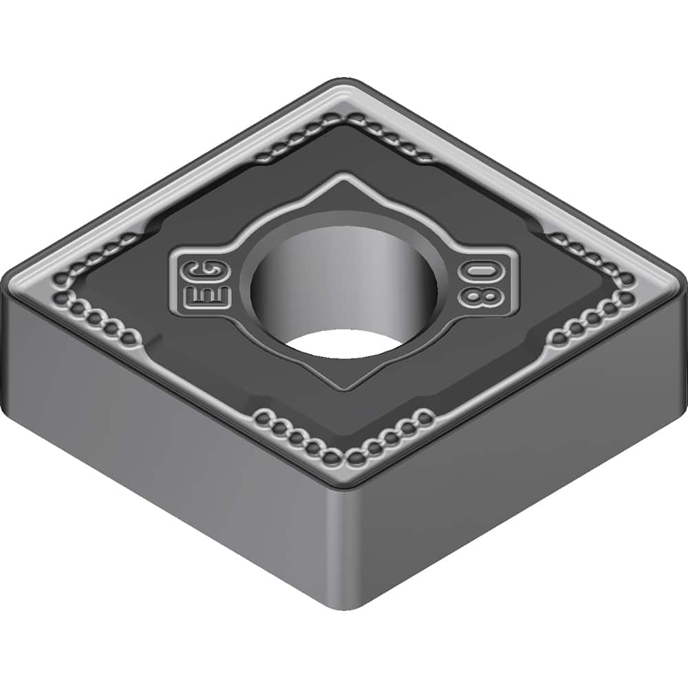 CNMG333EEG AC6020M Carbide Turning Insert Absotech Finish, 0.3819″ Long, 3/8″ Inscribed Circle, 0.0472″ Corner Radius, 0.1874″ Thick, Series AC6000M