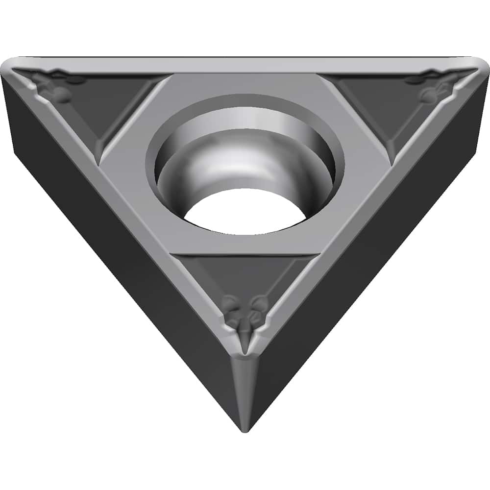 TPMT631ELB AC6030M Carbide Turning Insert Absotech Finish, 0.3228″ Long, 4.76mm Inscribed Circle, 0.0157″ Corner Radius, 0.0937″ Thick, Series AC6000M