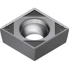 CCMT21.52ELB AC6030M Carbide Turning Insert Absotech Finish, 0.252″ Long, 1/4″ Inscribed Circle, 0.0315″ Corner Radius, 0.0937″ Thick, Series AC6000M