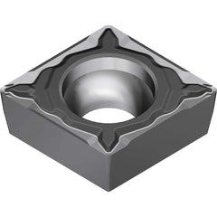 CPMT322ELU AC6030M Carbide Turning Insert Absotech Finish, 0.3819″ Long, 3/8″ Inscribed Circle, 0.0315″ Corner Radius, 0.1252″ Thick, Series AC6000M