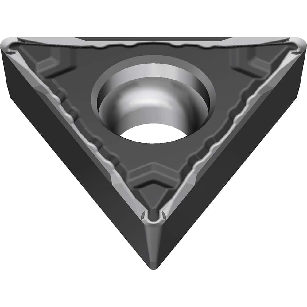 TPMT631ELU AC6030M Carbide Turning Insert Absotech Finish, 0.3228″ Long, 4.76mm Inscribed Circle, 0.0157″ Corner Radius, 0.0937″ Thick, Series AC6000M