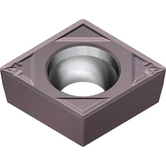 CPMT321ELB AC6040M Carbide Turning Insert Absotech Finish, 0.3819″ Long, 3/8″ Inscribed Circle, 0.0157″ Corner Radius, 0.1252″ Thick, Series AC6000M