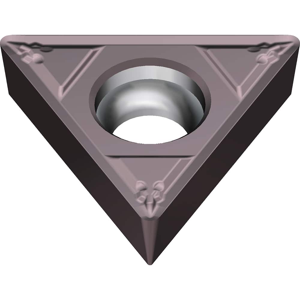 TPMT181505ELB AC6040M Carbide Turning Insert Absotech Finish, 0.378″ Long, 5.56mm Inscribed Circle, 0.0079″ Corner Radius, 0.0937″ Thick, Series AC6000M