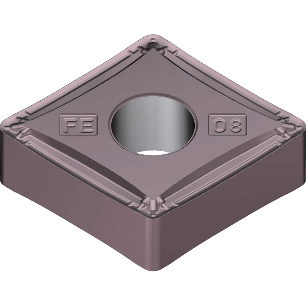 CNMG331EFE AC6040M Carbide Turning Insert Absotech Finish, 0.3819″ Long, 3/8″ Inscribed Circle, 0.0157″ Corner Radius, 0.1874″ Thick, Series AC6000M