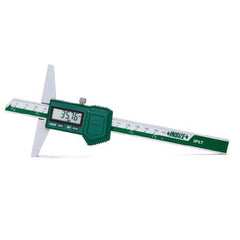 Insize USA LLC - Electronic Depth Gages; Minimum Measurement (mm): 0.00 ; Minimum Measurement (Decimal Inch): 0.0000 ; Maximum Measurement (Decimal Inch): 6.0000 ; Maximum Measurement (mm): 150.00 ; Resolution (mm): 0.01 ; Resolution (Decimal Inch): 0.00 - Exact Industrial Supply