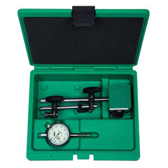 Insize USA LLC - Indicator & Base Kits; Indicator Type: Dial ; Dial Graduation (Decimal Inch): 0.001000 ; Minimum Measurement (Decimal Inch): 0.0000 ; Maximum Measurement (Inch): 1.0000 ; Maximum Measurement (Decimal Inch): 1.0000 ; Base Style: Magnetic - Exact Industrial Supply