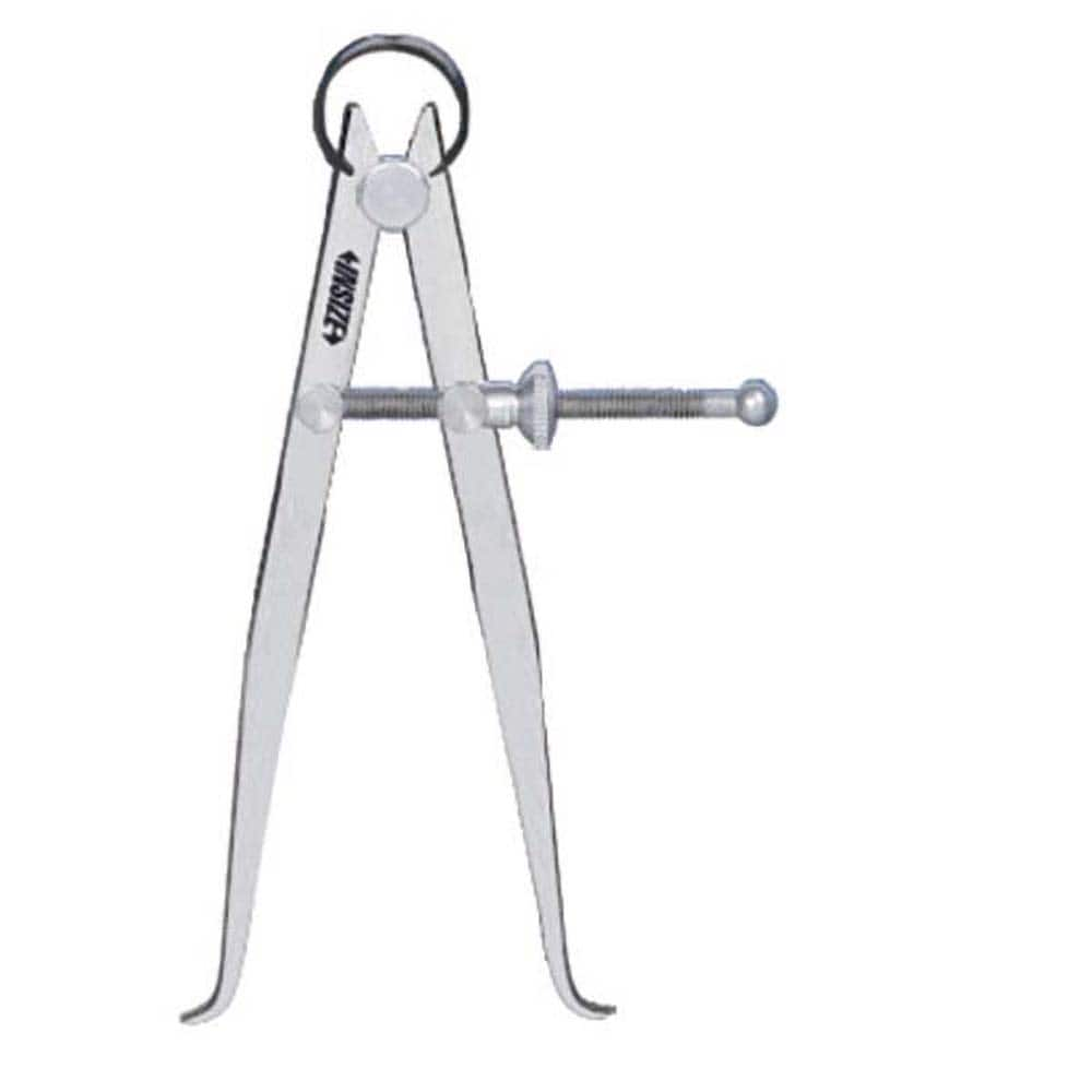 Insize USA LLC - Firm-Joint Calipers, Spring Calipers & Dividers; Type: Inside Spring Caliper ; Leg Size (Inch): 10 ; Joint Type: Firm Joint ; Maximum Measurement (Inch): 10 ; Maximum Measurement (Decimal Inch): 10 ; Calibrated: No - Exact Industrial Supply