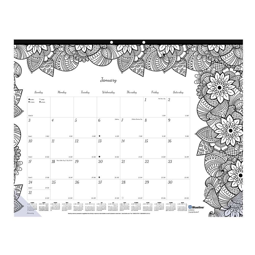 Blueline - Note Pads, Writing Pads & Notebooks Writing Pads & Notebook Type: Desk Pad Size: 22 x 17 - Americas Industrial Supply