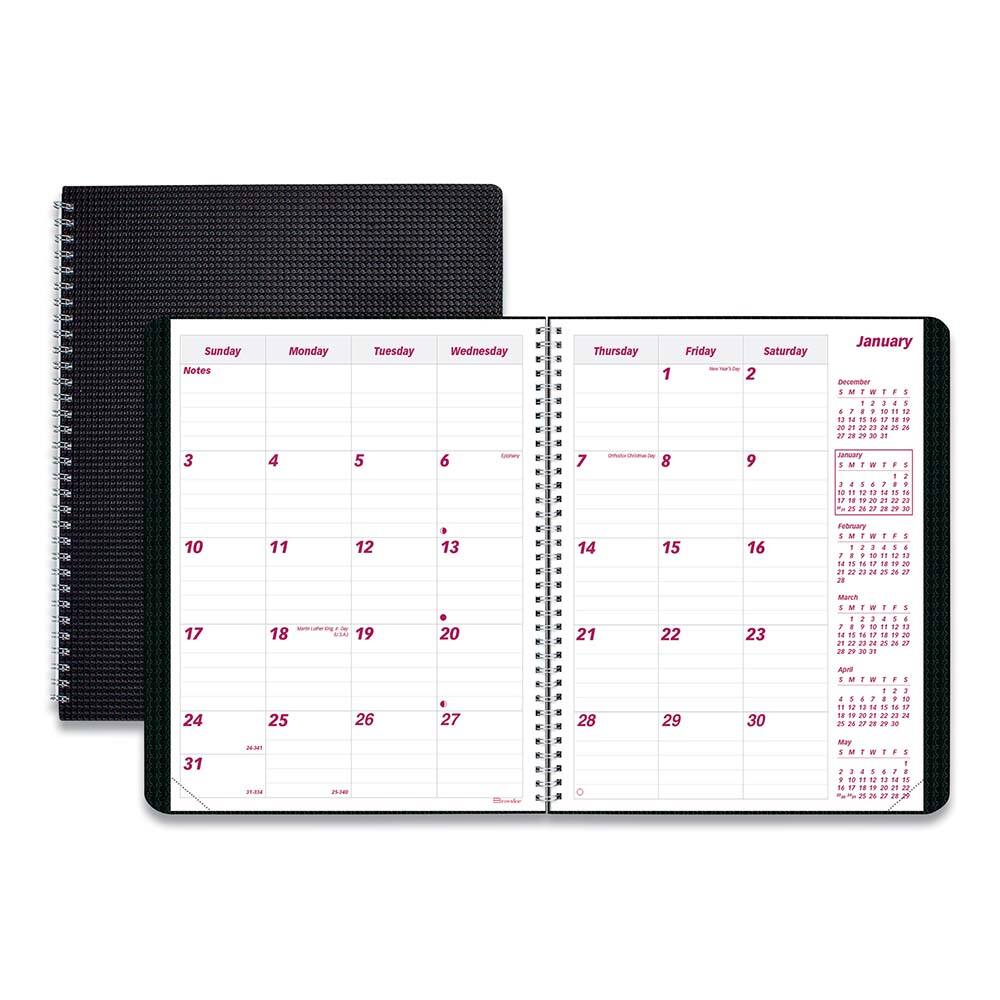 Brownline - Note Pads, Writing Pads & Notebooks Writing Pads & Notebook Type: Appointment Book Size: 8-7/8 x 7-1/8 - Americas Industrial Supply