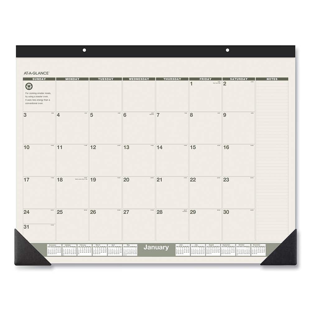 AT-A-GLANCE - Note Pads, Writing Pads & Notebooks Writing Pads & Notebook Type: Desk Pad Size: 22 x 17 - Americas Industrial Supply