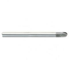 2mm TuffCut DM 2 Fl Ball Nose ALtima 52 Coated Center Cutting End Mill - Americas Industrial Supply